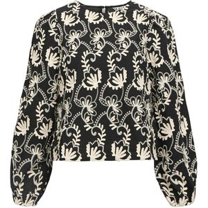 Object - Mya Re - Blouse - Met Lange Mouwen - Ronde Hals - Regular Fit