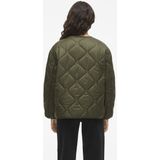 Gewatteerd Jack - V-hals - Lange Mouwen - Kort - Lichte Vulling - Polyester