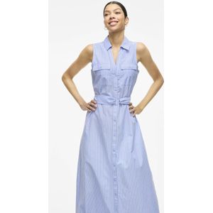VILA - VISTRIPED - Blousejurk - Donkerblauw