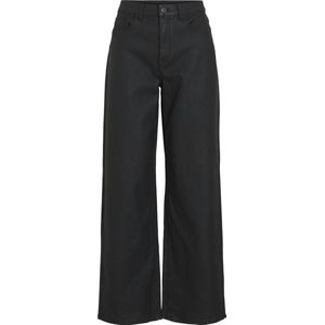 VILA high waist wide leg jeans zwart