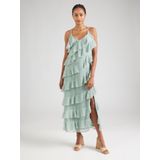 VILA - VILUNA - Jurk - Mintgroen - Met Onderjurk - Mouwloos