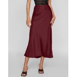 Rok - Hoge Taille - Midi Lengte - 100% Gerecycled Polyester