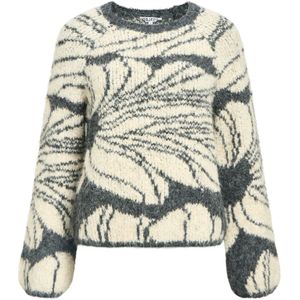 OBJECT - OBJJULINE - Gebreide Trui - Grijs