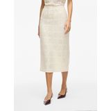 VILA - Midi Rok - Ecru