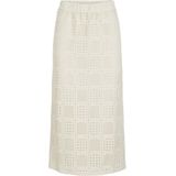 VILA - Midi Rok - Ecru