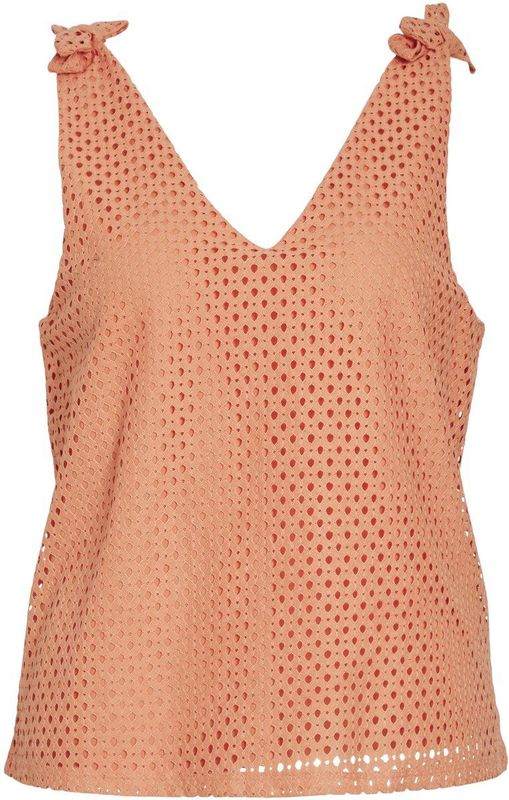 Vila - Vialvadora - Singlet - Oranje - Dessin