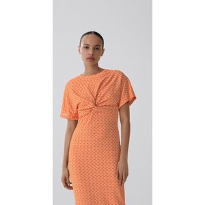 VILA Jurk  lichtoranje