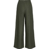 VILA - Straight Regular Waist Broek - Groen