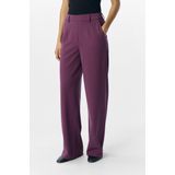 Object - Objlisa Wide Pant - Pantalon - Bordeaux