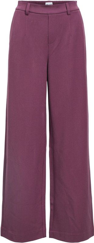 Object - Objlisa Wide Pant - Pantalon - Bordeaux