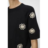 Object - OBJLANEY RUBIN SS PULLOVER - Hoodie - Zwart - Dames