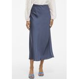 Vila - Lange Rok - Vintage Indigo - 100% Polyester