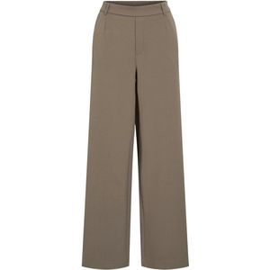 Vila - Varone Wide Leg - Hoge Taille Broek - Wijde Pijpen