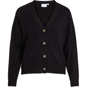 Gebreid Vest - V-hals - Lange Mouwen - Grijs - 50% Viscose Livaeco