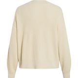 Biologisch Katoen - Gebreide Trui - Ronde Hals - Lange Mouwen - Zwart