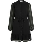 Jurk - O-hals - Lange Mouwen - 100% Gerecycled Polyester