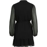 Jurk - O-hals - Lange Mouwen - 100% Gerecycled Polyester