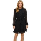 Jurk - O-hals - Lange Mouwen - 100% Gerecycled Polyester