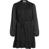 Jurk - O-hals - Lange Mouwen - 100% Gerecycled Polyester