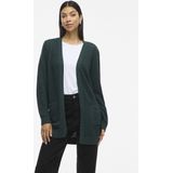 Vila - Vidalo ls knit cardigan - Donkergroen - Vest
