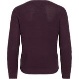 Gebreide Top - O-hals - Lange Mouwen - Katoen - Biologisch Katoen