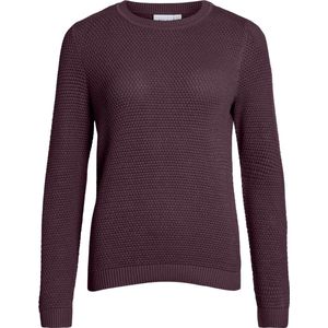 Gebreide Top - O-hals - Lange Mouwen - Katoen - Biologisch Katoen