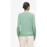 Gebreide Top - O-Hals - Lange Mouwen - Koel en Ademend - Viscose/Nylon/Polyester