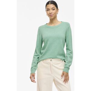 Gebreide Top - O-hals - Lange Mouwen - Koel en Ademend - 50% Viscose