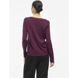 Gebreide Top - O-hals - Lange Mouwen - Koel Ademend - 50% Viscose