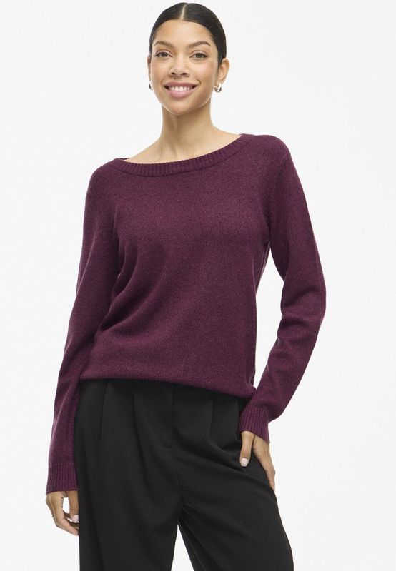 Gebreide Top - O-hals - Lange Mouwen - Koel Ademend - 50% Viscose