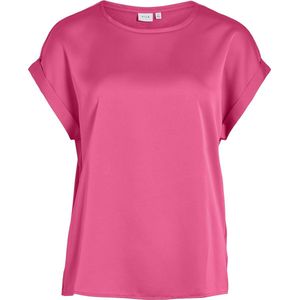 Blouse - VIEllette - Effen - Gerecycled Materiaal - Normale Pasvorm