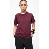 Vila - T-shirt - Vijgkleur - Katoenmix