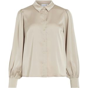 Vila - Blouse Vienna - Cement - Balloon Shirt