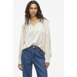 Vila - Enna Ravenna - Overhemd - Zwart - Lange Mouwen