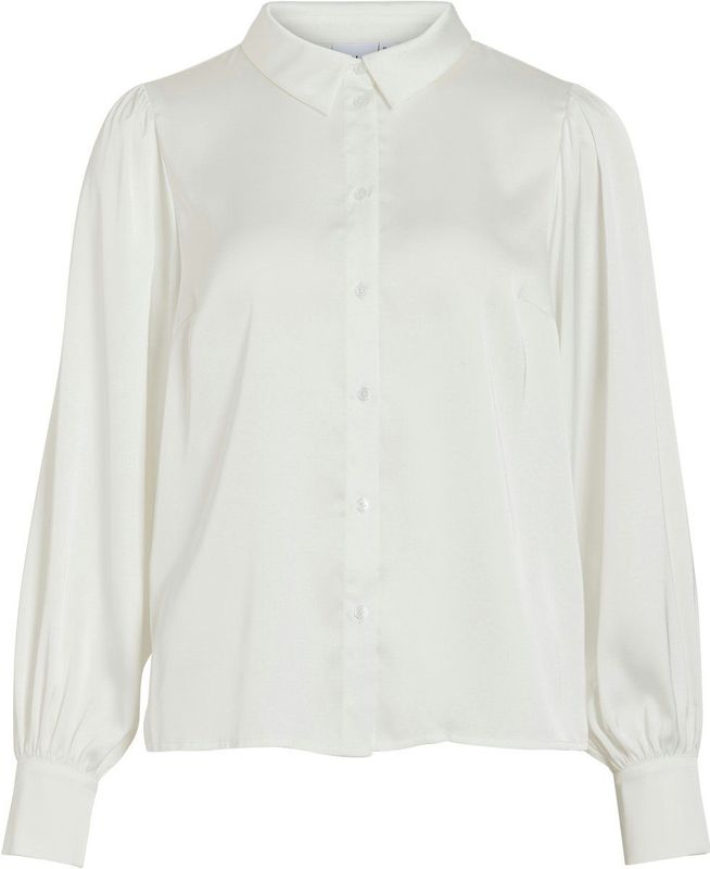 Vila - Enna Ravenna - Overhemd - Zwart - Lange Mouwen