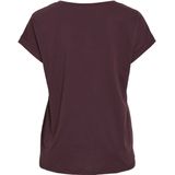 Vila - VIDREAMERS NEW PURE - T-shirt - Fig - Dames - Korte Mouwen