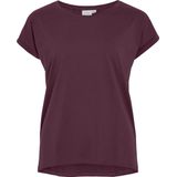 Vila - VIDREAMERS NEW PURE - T-shirt - Fig - Dames - Korte Mouwen