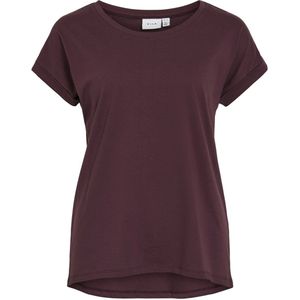 Vila - VIDREAMERS NEW PURE - T-shirt - Fig - Dames - Korte Mouwen