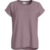 Basic T-shirt - Toadstool - Katoen - Ronde Hals - Omgeslagen Mouwen