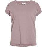 Basic T-shirt - Toadstool - Katoen - Ronde Hals - Omgeslagen Mouwen