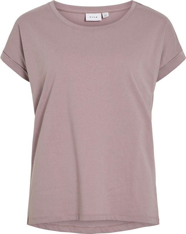 Basic T-shirt - Toadstool - Katoen - Ronde Hals - Omgeslagen Mouwen