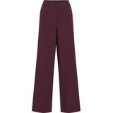 Vila - VIVARONE HW WIDE PANT - Pantalon - Fig - Relaxed Fit - Enkellang