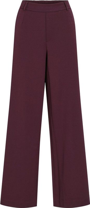 Vila - VIVARONE HW WIDE PANT - Pantalon - Fig - Relaxed Fit - Enkellang