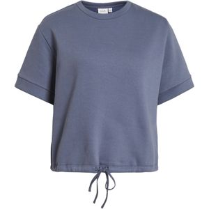 Vila - Vimaldea O-neck Top/r 14108030 - Trui - Vintage Indigo - Dames