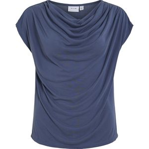 Vila - Vimodala Waterfall - T-shirt - Vintage Indigo - Dames