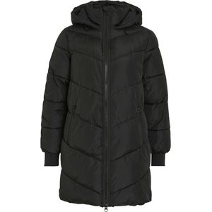 VILA - VIMILJA - Tussenmantel - Zwart - Gewatteerde Jas - Korte Pasvorm