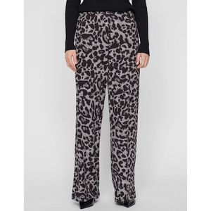 Broek - Polyester - Losse Pasvorm - Elastische Tailleband - Zwart