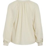 Vila - Vibabera - Blouse - Birch - V-hals - Dames