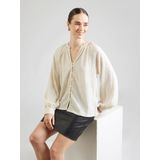 Vila - Vibabera - Blouse - Birch - V-hals - Dames