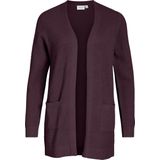 Vila - Vidalo Knit - Vest - Vijgenkleur - Dames